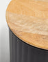 Ribbed Biscuit Tin